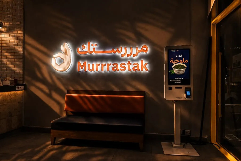 جلسة الفرع مع لافتة مرررستك